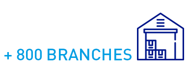 Company stat (800 branches)